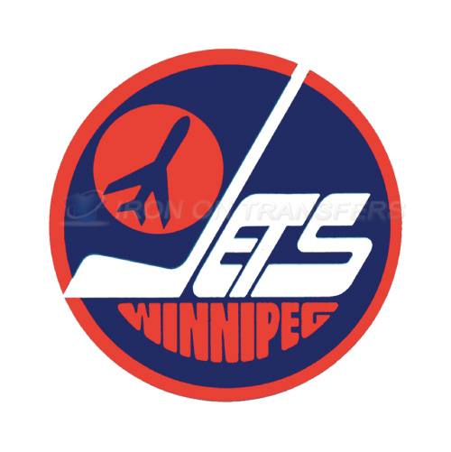 Winnipeg Jets Iron-on Stickers (Heat Transfers)NO.7156
